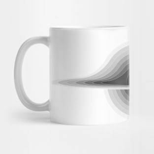 Black Hole Gray Mug